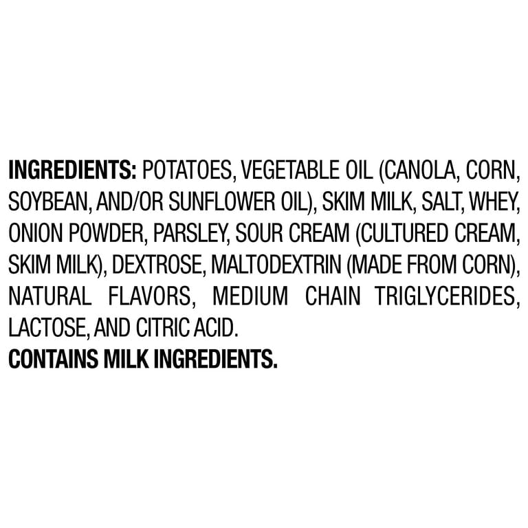 Lay's Sour Cream & Onion Flavor Potato Chips