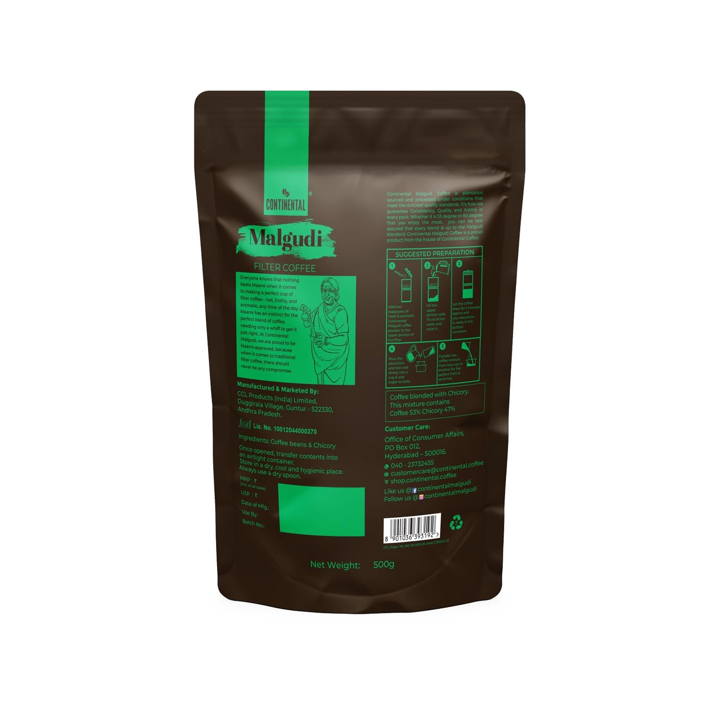 CONTINENTAL MALGUDI FILTER COFFEE POWDER