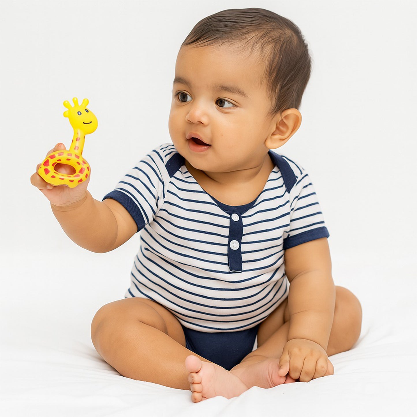 Plastic Baby Rattle Toys 5 Pcs Set
