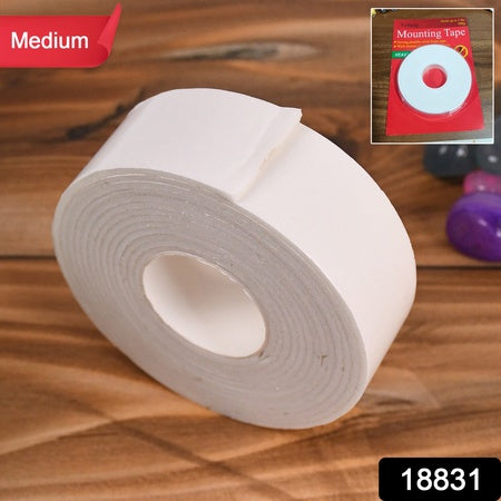 Medium Strong Double Sided Tape Foam Mounting Tape (1 Pc  Medium)