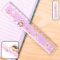 Premium Cute Cartoon Plastic Ruler For Kids (1 Pc)