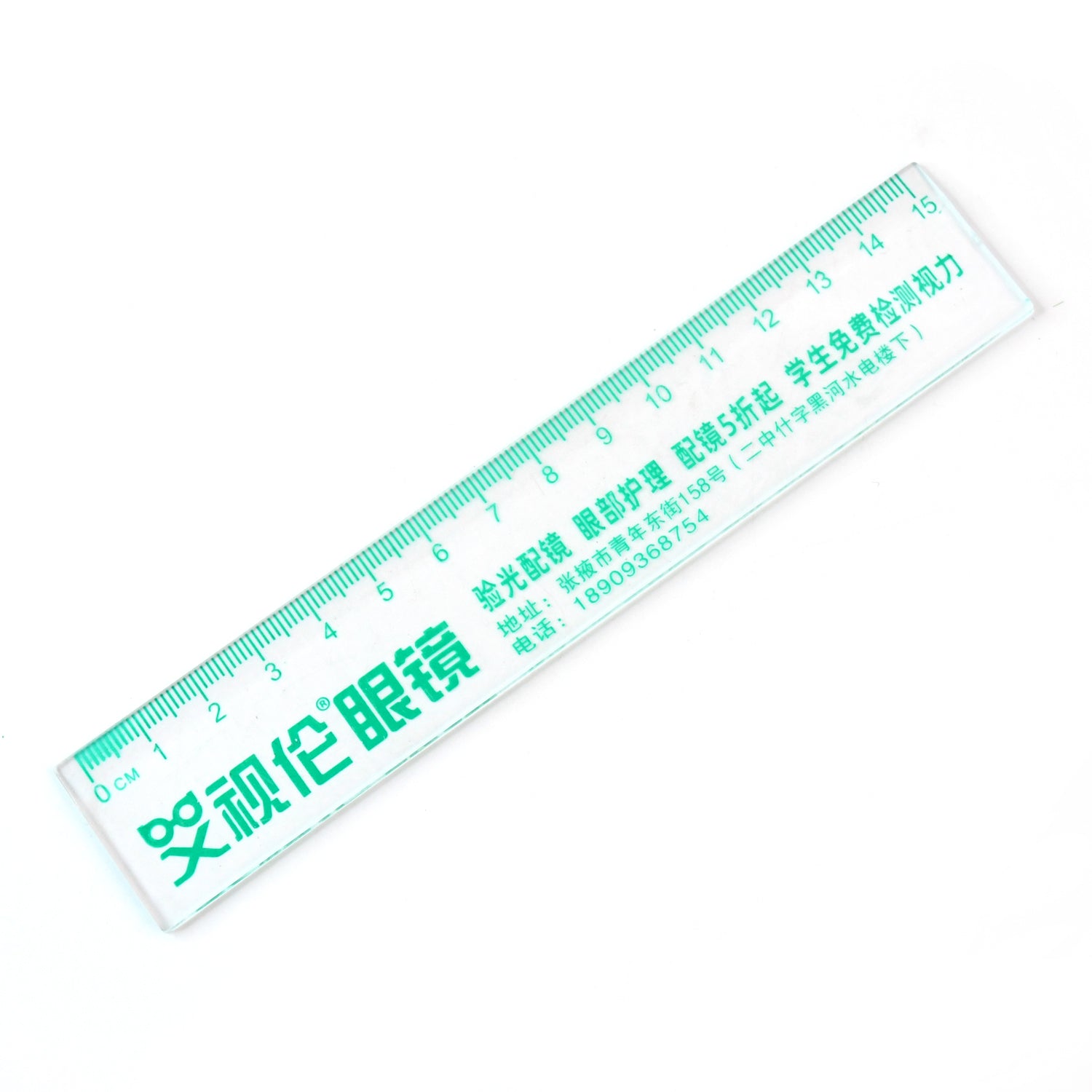 Premium Transparent Plastic Scale 15cm (1 Pc)