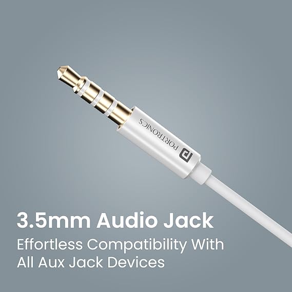 PORTRONICS CONCH SIGMA A WIRED EARPHONES