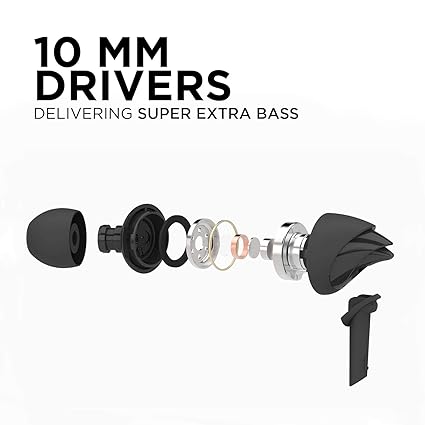 BOAT BASSHEADS EAR HEAD PHONES
