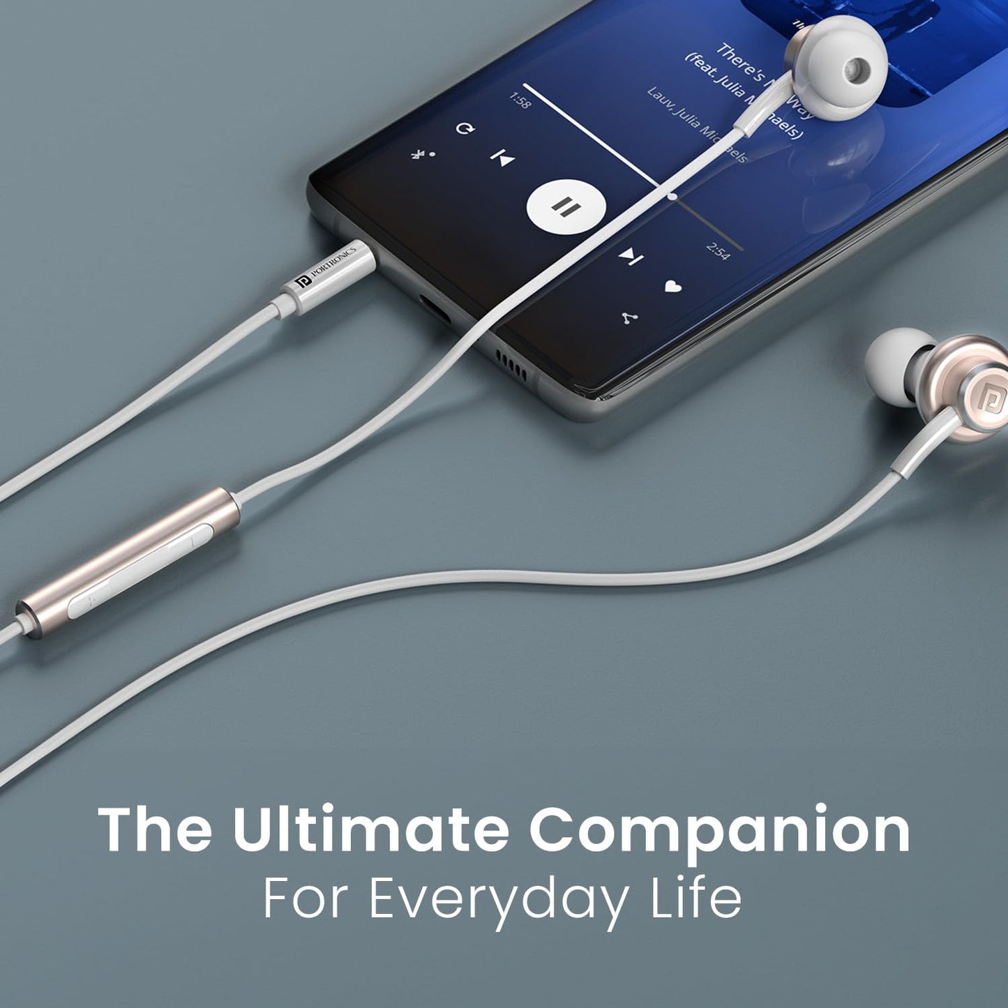 PORTRONICS CONCH SIGMA A WIRED EARPHONES