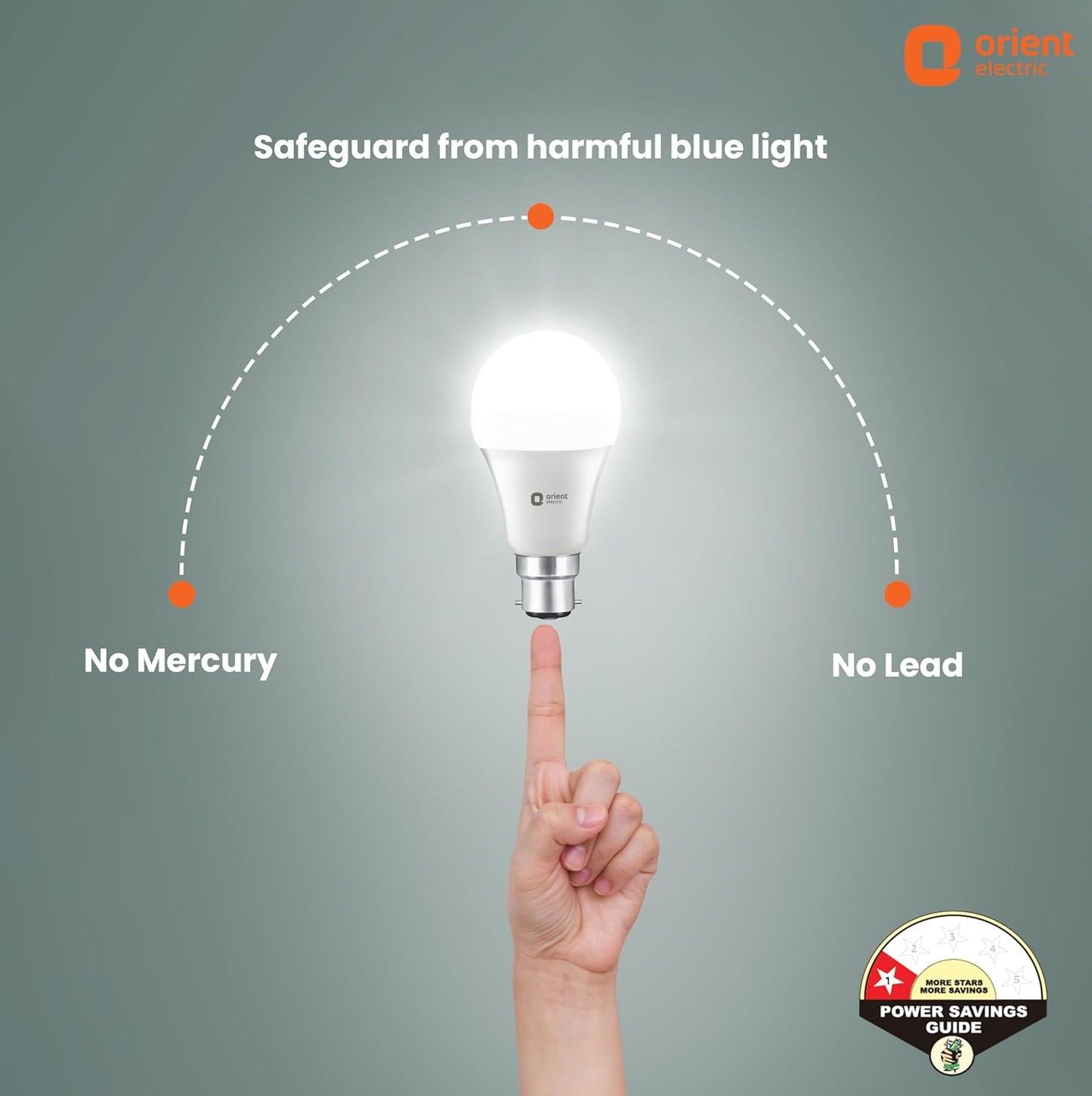 ORIENT ELECTRIC 12W GLOW LED BULB