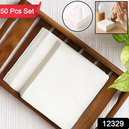 Soft Facial Tissue Paper Napkins Set (50 Pcs Set)