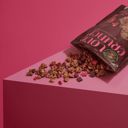 Love Crunch Organic Dark Chocolate & Red Berries Granola