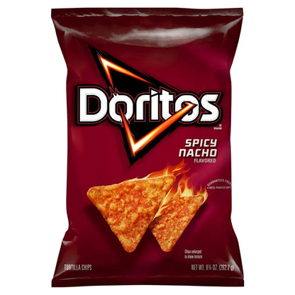 Doritos Spicy Nacho Flavored Tortilla Chips