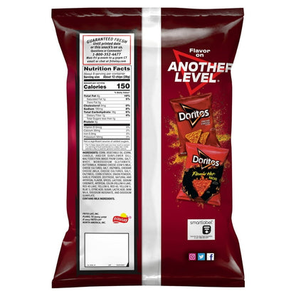 Doritos Spicy Nacho Flavored Tortilla Chips