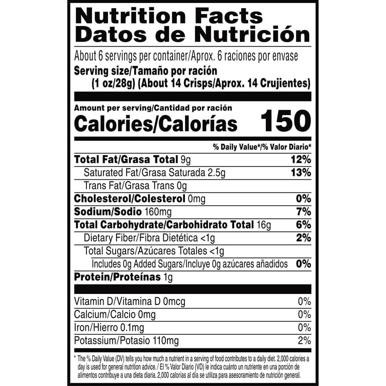 Pringles Original Potato Crisps Chips