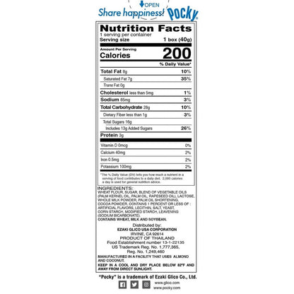 Glico Pocky Biscuit Sticks, Cookies & Cream