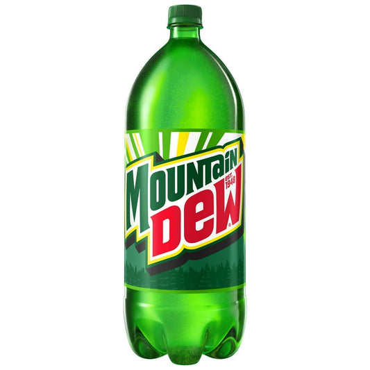 Mountain Dew Citrus Soda Pop, 2 Liter Bottle