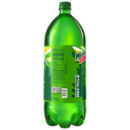 Mountain Dew Citrus Soda Pop, 2 Liter Bottle