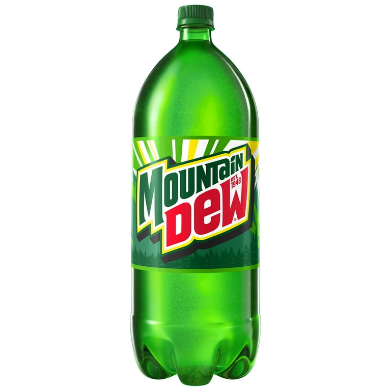 Mountain Dew Citrus Soda Pop, 2 Liter Bottle