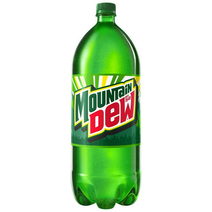 Mountain Dew Citrus Soda Pop, 2 Liter Bottle