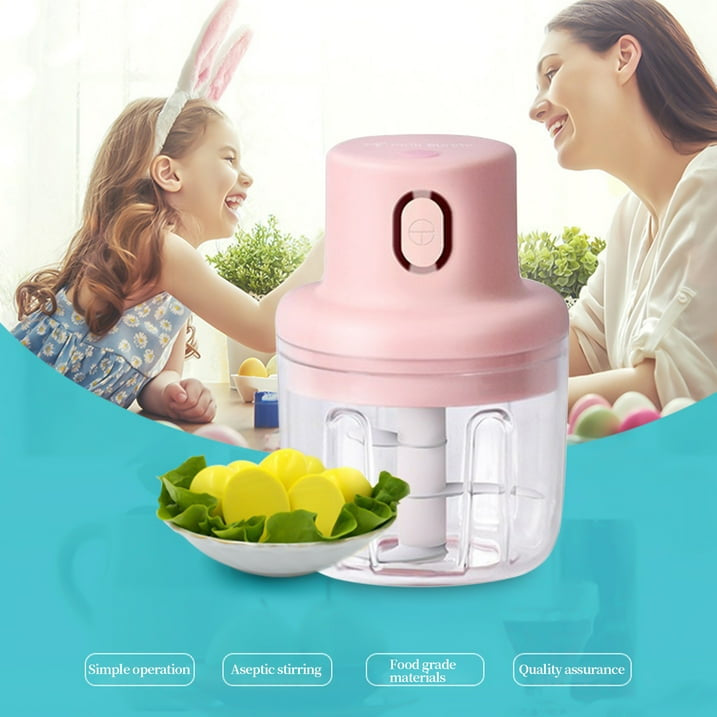 Rechargeable Electric Garlic Grinder Multifunctional Kitchen Gadget