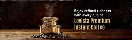 Levista Premium Chicory Mix 80:20 Instant Coffee