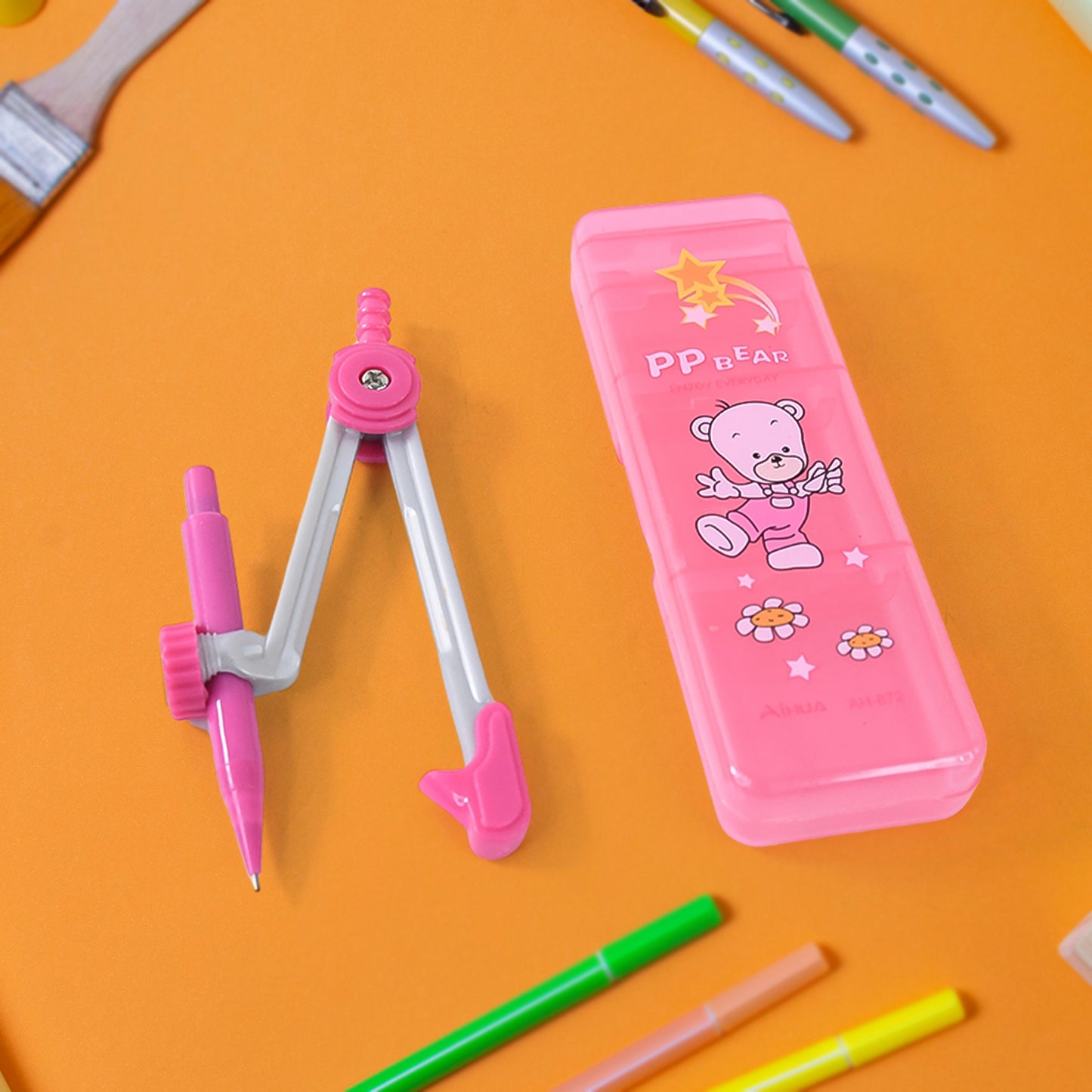 Geometry Compass Set For Kids (3 In 1  1 Set)