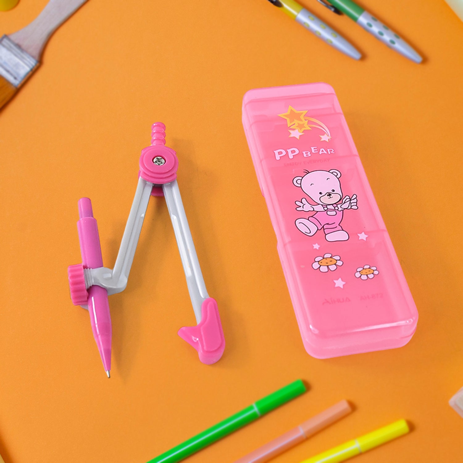 Geometry Compass Set For Kids (3 In 1  1 Set)