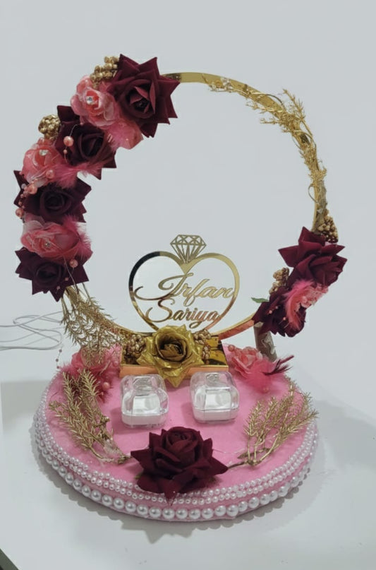 Luxury Engagement Ring Platter - Custom Design