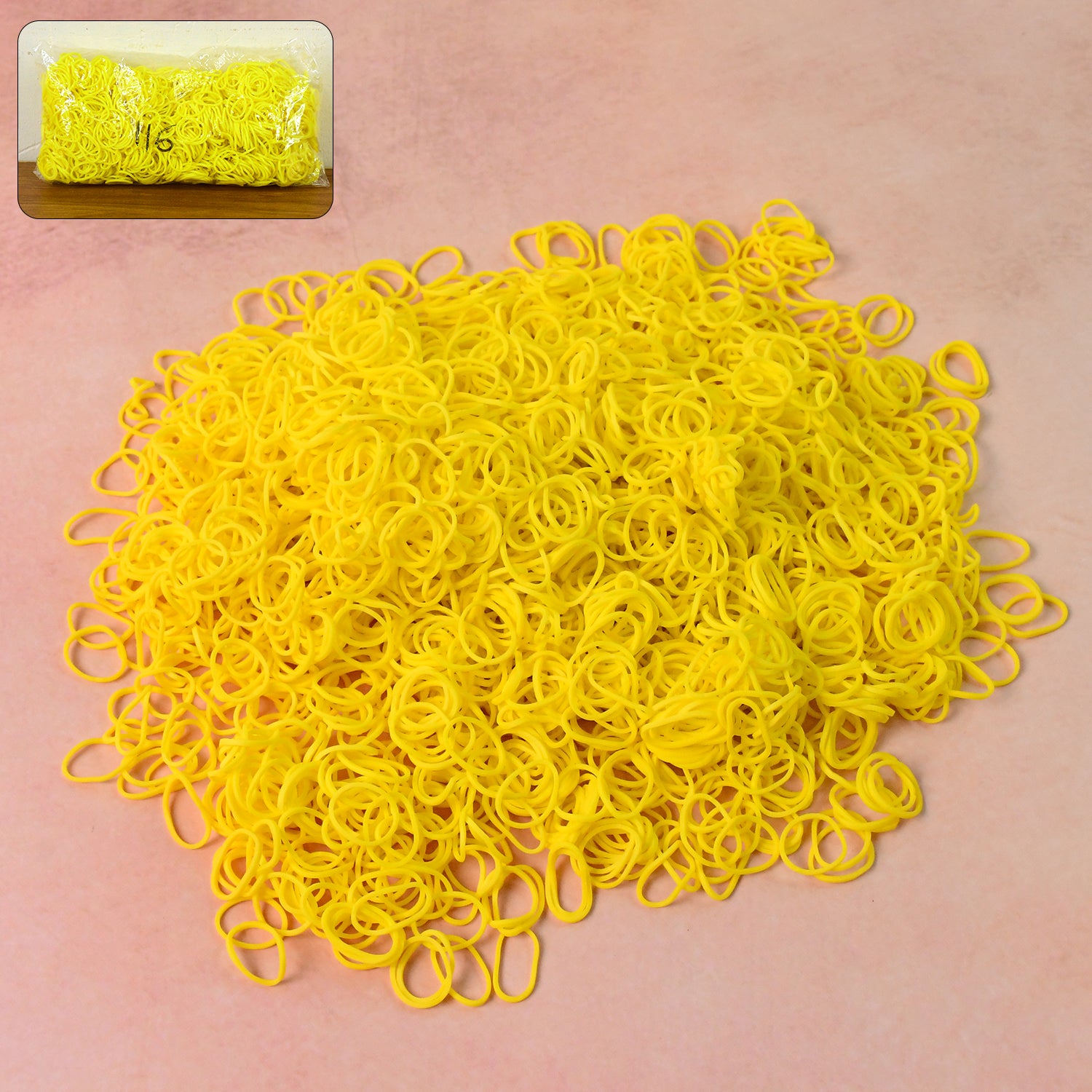 Premium Strong Elastic Rubber Bands  Multipurpose Bands (Approx. 125 To 140 Gm Pack)