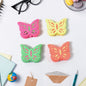 Butterfly Shape Eraser Rubber (1 Pc  Mix Colour  Design)