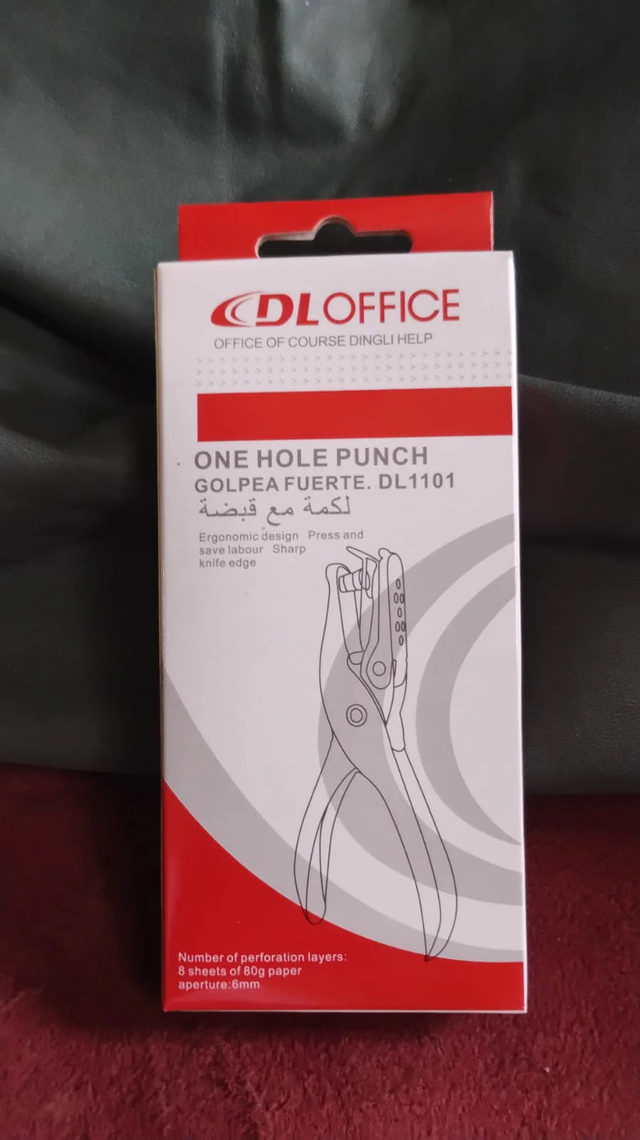 Single Hole Paper Punch for Office & Crafts