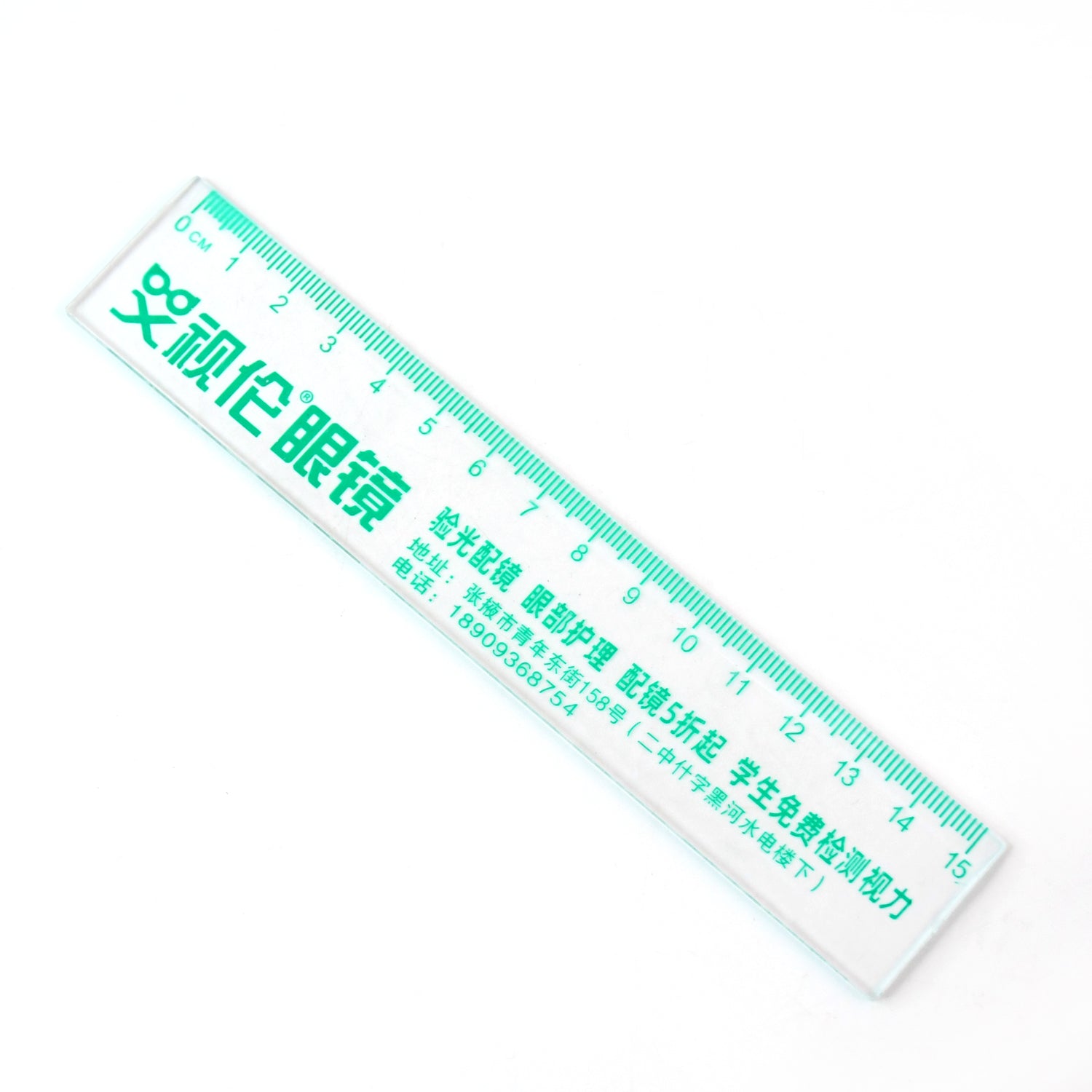 Premium Transparent Plastic Scale 15cm (1 Pc)